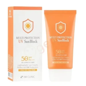 3w Clinic Multi Protection Uv Sun Block SPF Pa+++ – 70ml