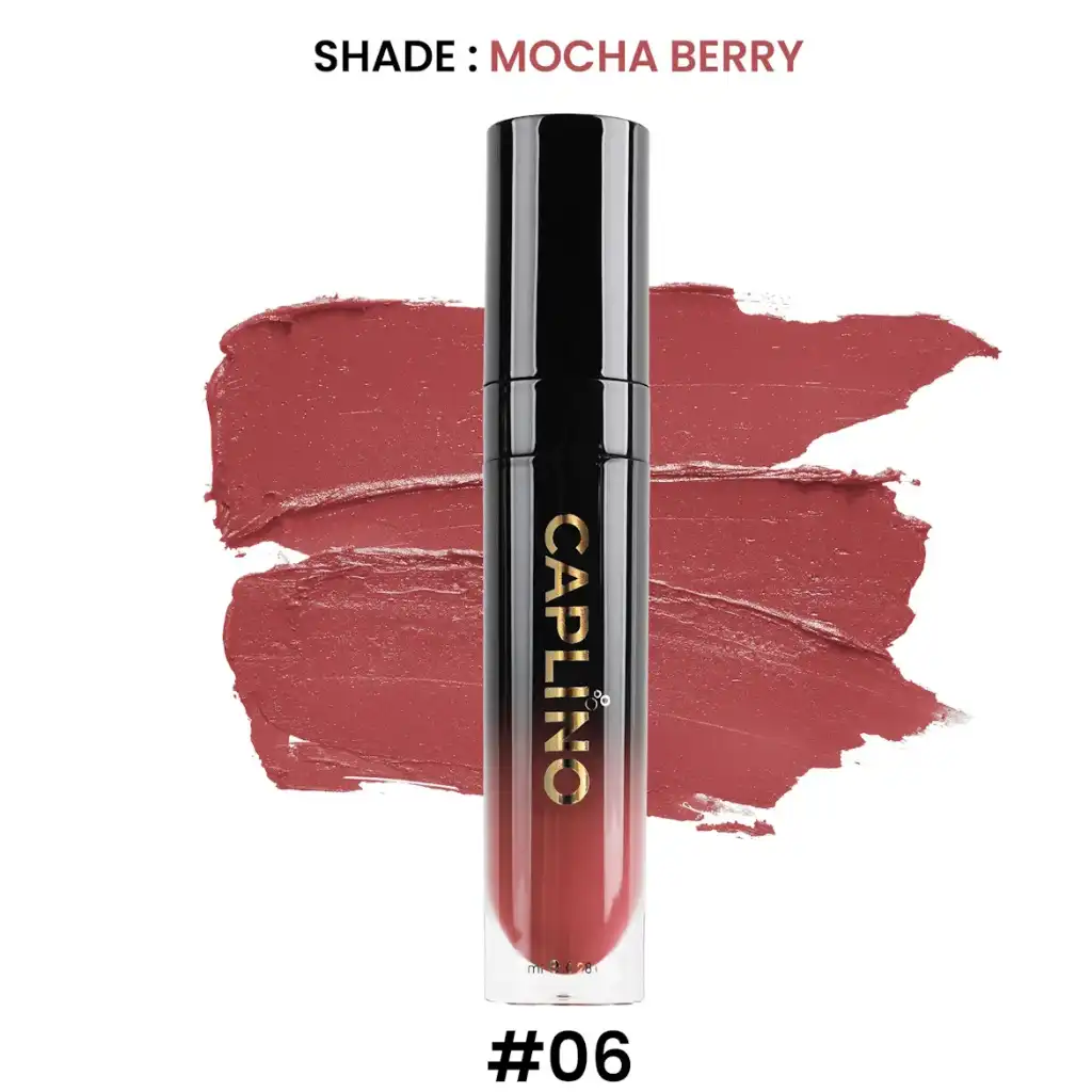 CAPLINO Liquid Matte Lipstick – Mocha Berry 06
