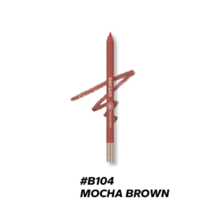 Beauty Glazed Lip Liner Waterproof & Long Lasting – B104 Mocha Brown