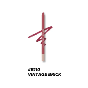 Beauty Glazed Lip Liner Waterproof & Long Lasting – B110 Vintage Brick