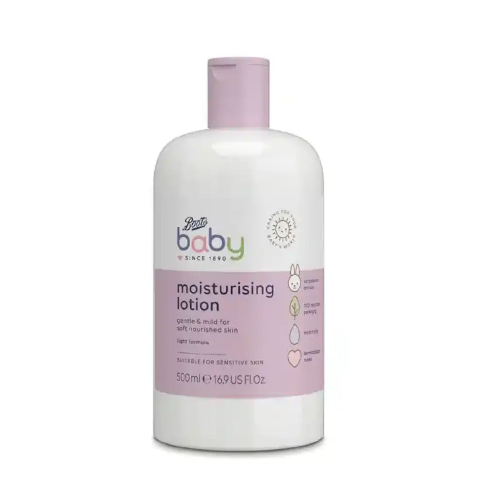 Boots Baby Moisturising Lotion – 500ml