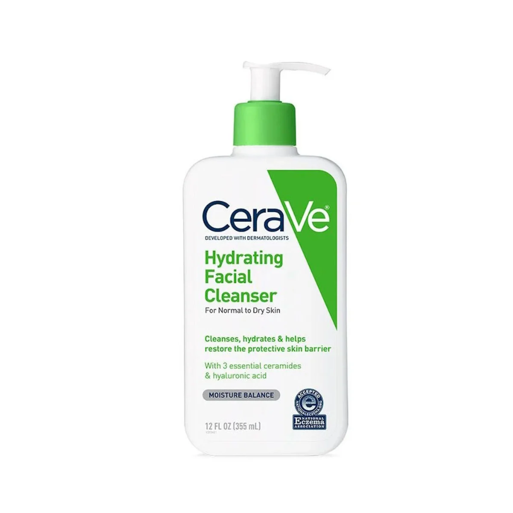 Cerave Hydrating Facial Cleanser for Normal to Dry Skin – 355ml