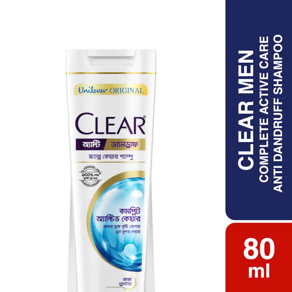 Clear Complete Active Care Anti Dandruff Shampoo 80ml