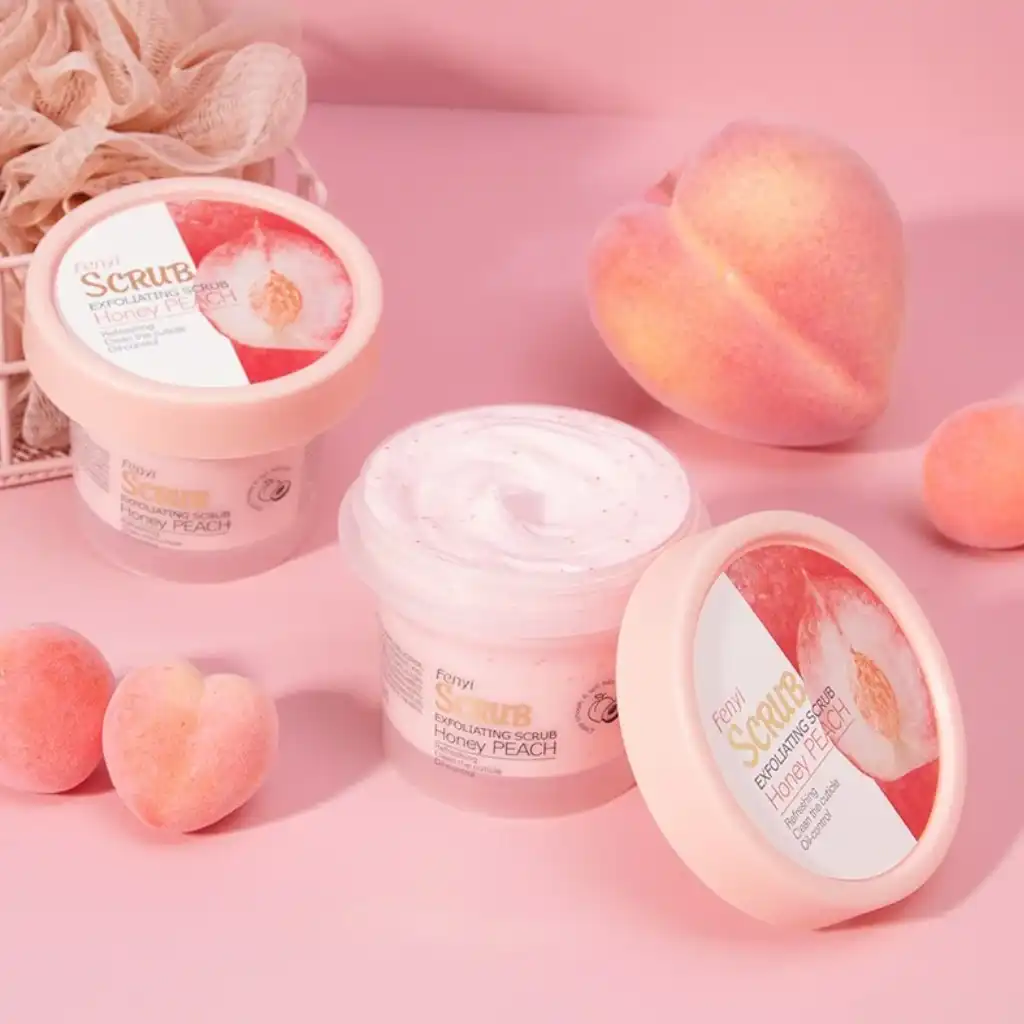 Fenyi Honey Peach Body Scrub | Exfoliating 100g