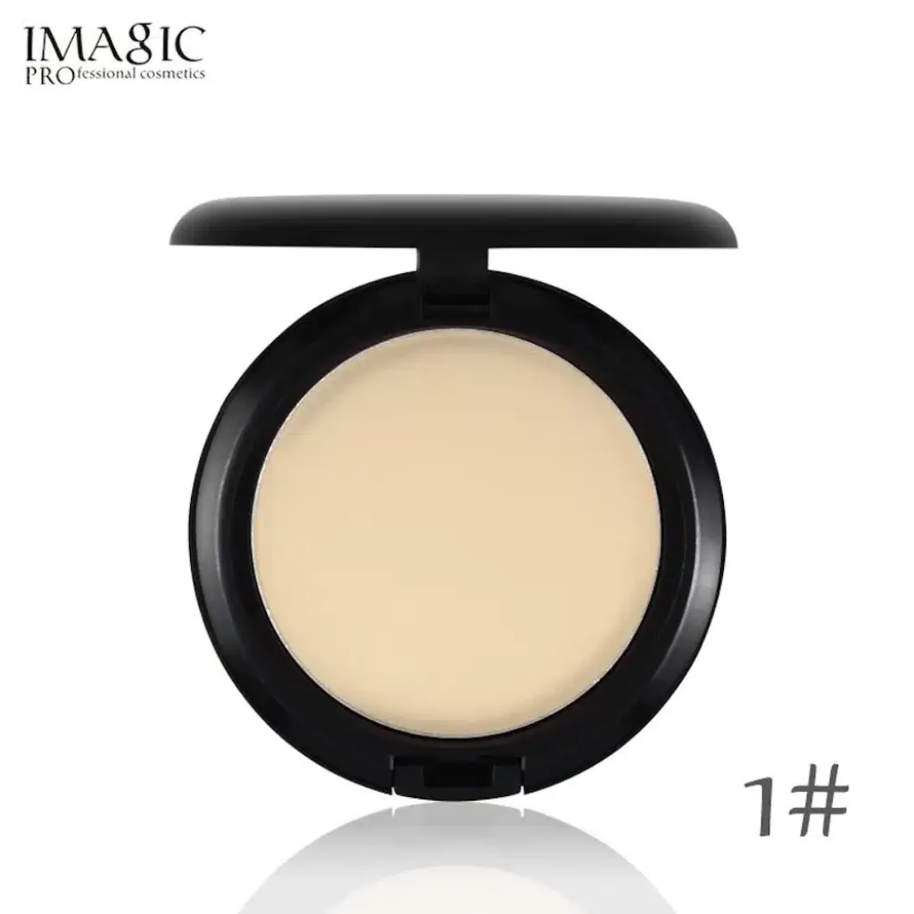 Imagic Pressed Powder Studio Fix Compact – Bright White 1