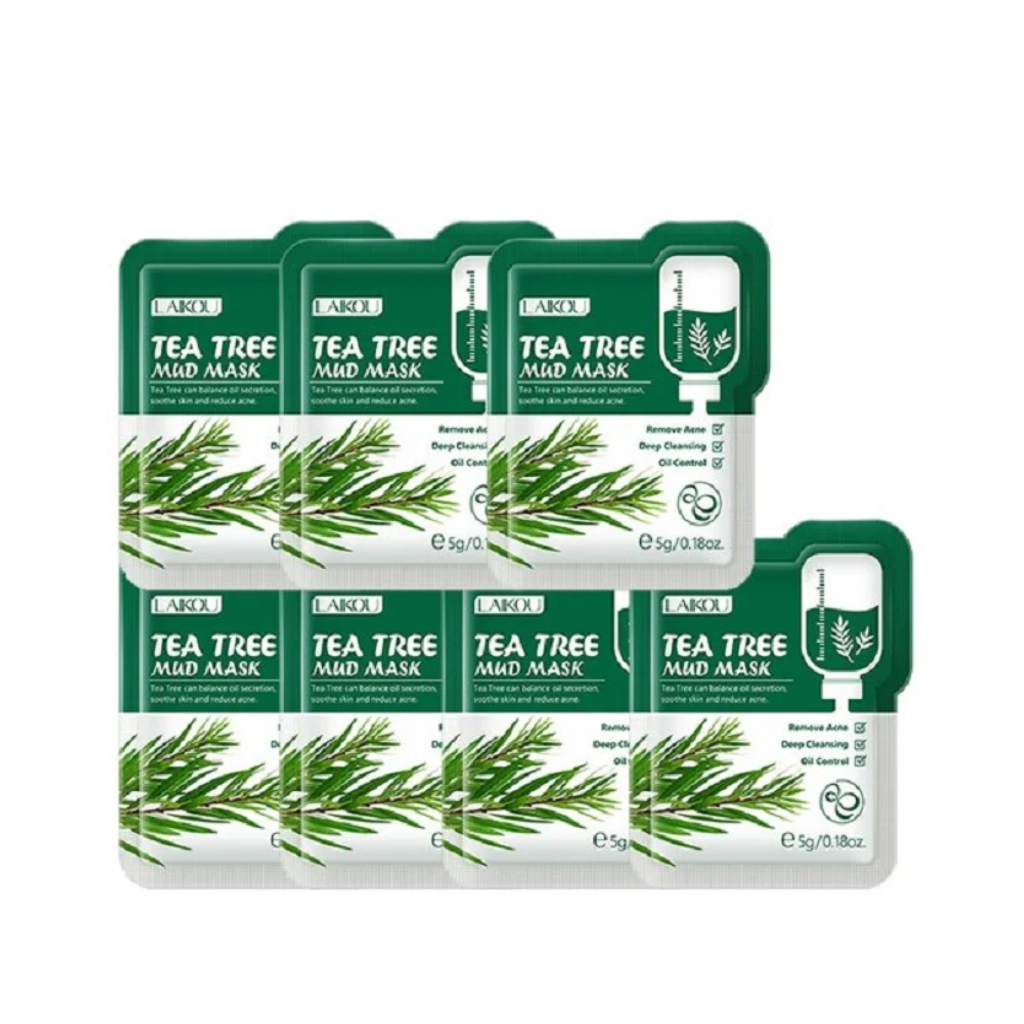 LAIKOU Tea Tree Mud Mask 5gm – 7pcs