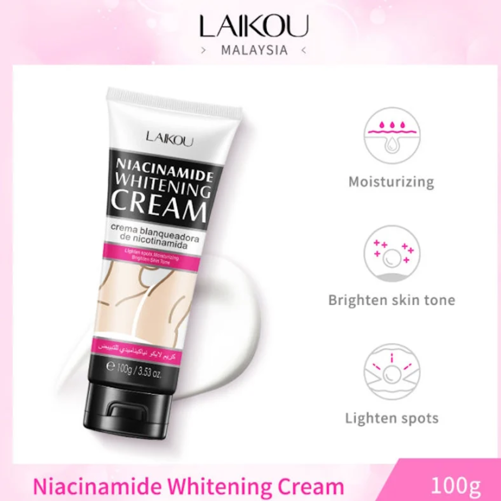 Laikou Niacinamide Whitening Cream Lighten Spots – 100g