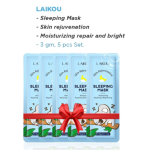 Laikou Sleeping Mask – Skin rejuvenation – Moisturizing repair and bright – 3g -5pcs