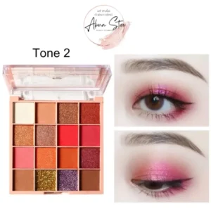 Lameila Eyeshadow 16 color 02 | Coffee Lemon Tea Bag