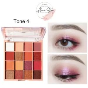 Lameila Eyeshadow 16 color 04 | Coffee Lemon Tea Bag