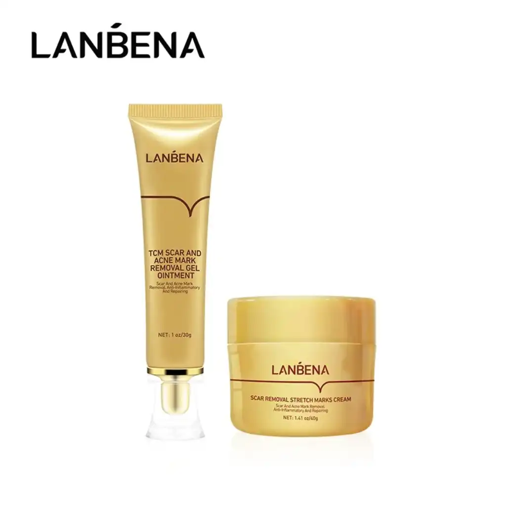 Lanbena Skin Care Gel and Lanbena Scar Remove Cream