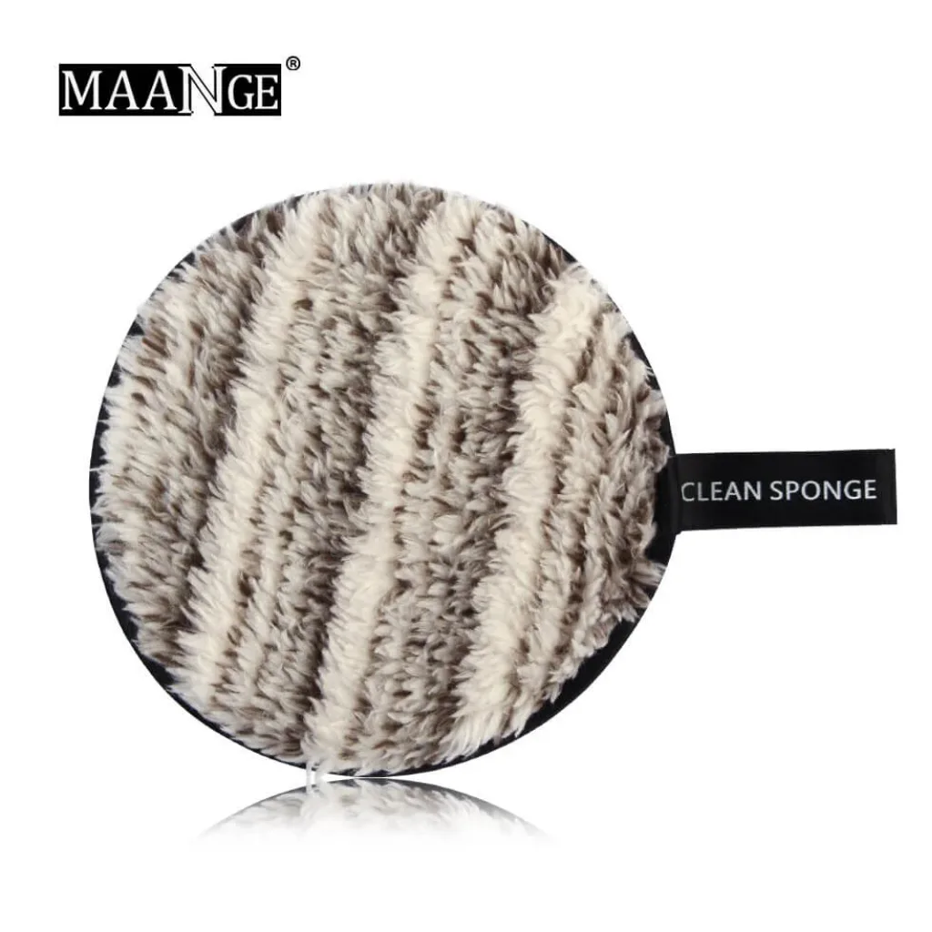 Maange Make Up Remover Sponge – White Brown