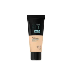 Maybelline Fit Me Matte & Poreless Foundation 115 Ivory