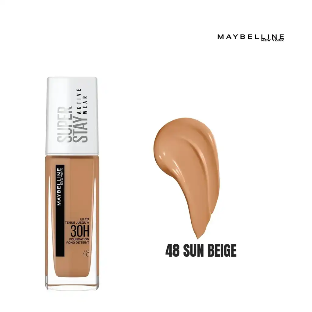Maybelline Superstay Full Coverage 30 Hour Foundation 30ml – Sun Beige 48