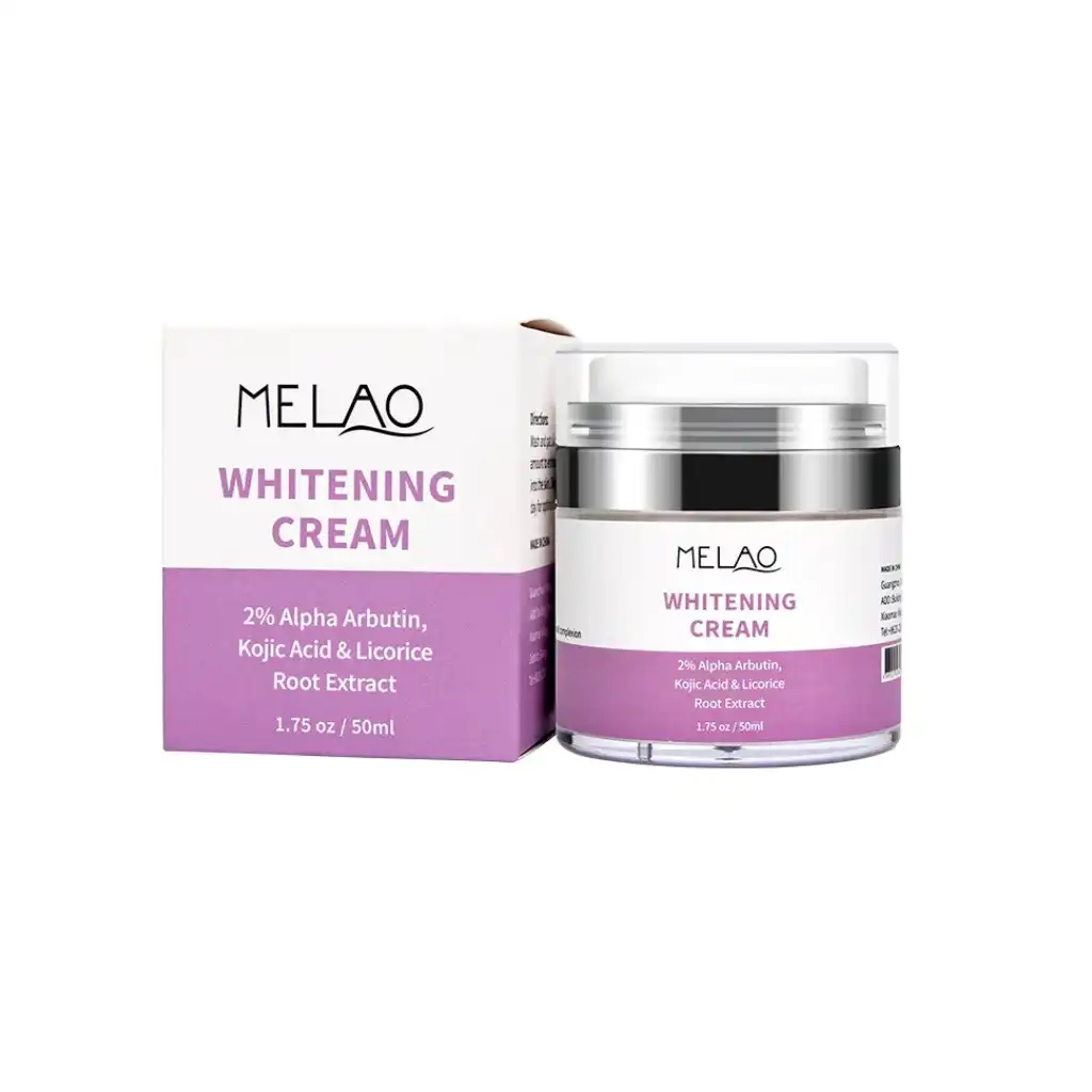 Melao Whitening Cream 2% Alpha Arbutin, Kojic Acid & Licorice Root Extract – 50ml