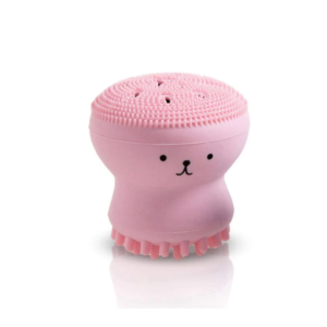 Octopus Silicone Face Cleansing Brush Laikou Octopus Silicone Face Cleansing Brush – Pink