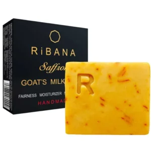 Ribana Saffron Goats Milk Soap – 120g
