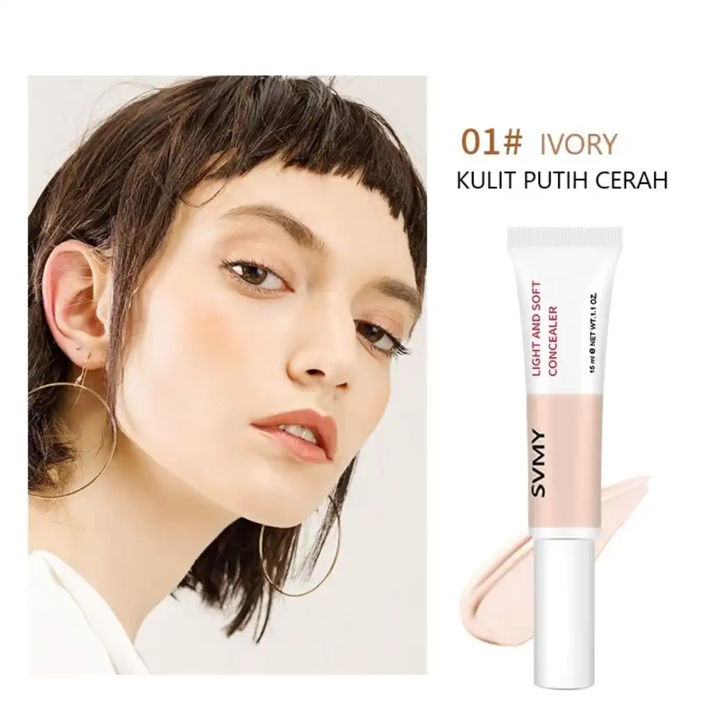 SVMY Liquid Concealer Waterproof – 01 Ivory