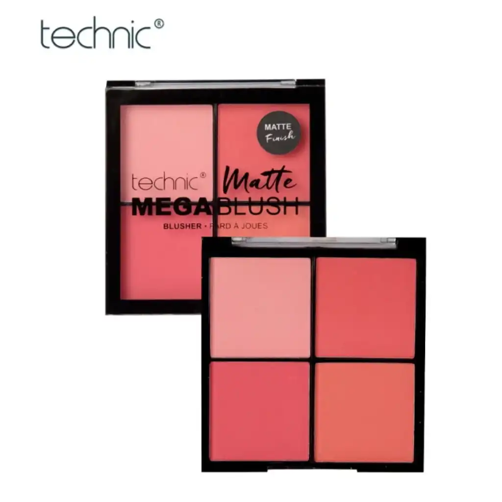 Technic Mega Matte Blush 4 Color