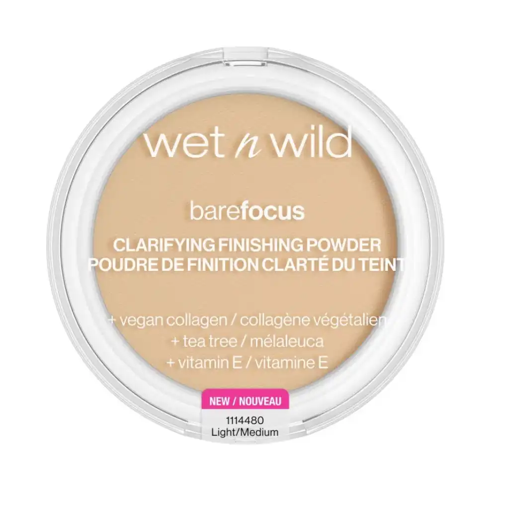 Wet N Wild Bare Focus Clarifying Face Powder – Light-medium